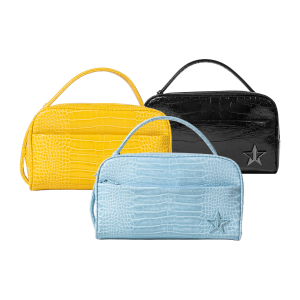 DOUBLE ZIP TRAVEL MAKEUP BAG