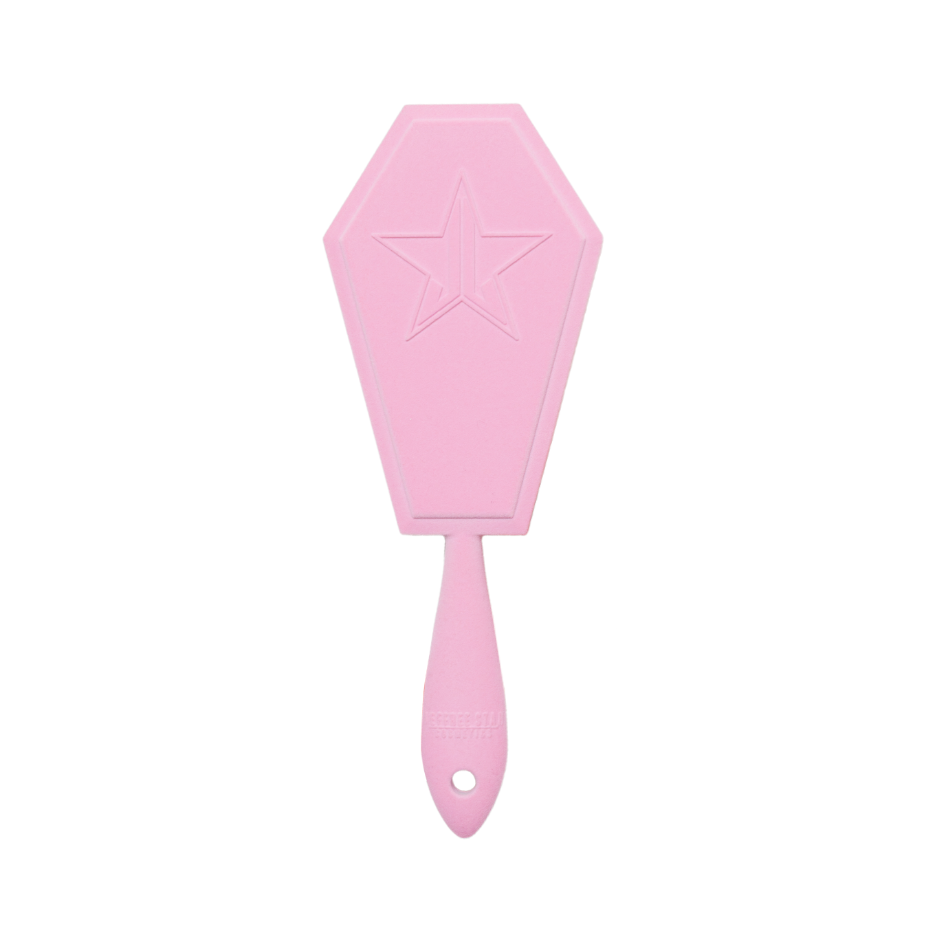 Diva Pink Velvet Coffin